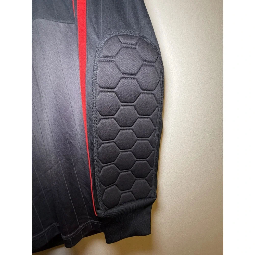 Adidas Skateboarding Climalite Long Sleeve Shirt Gray/Black Red‎ - Men's Large